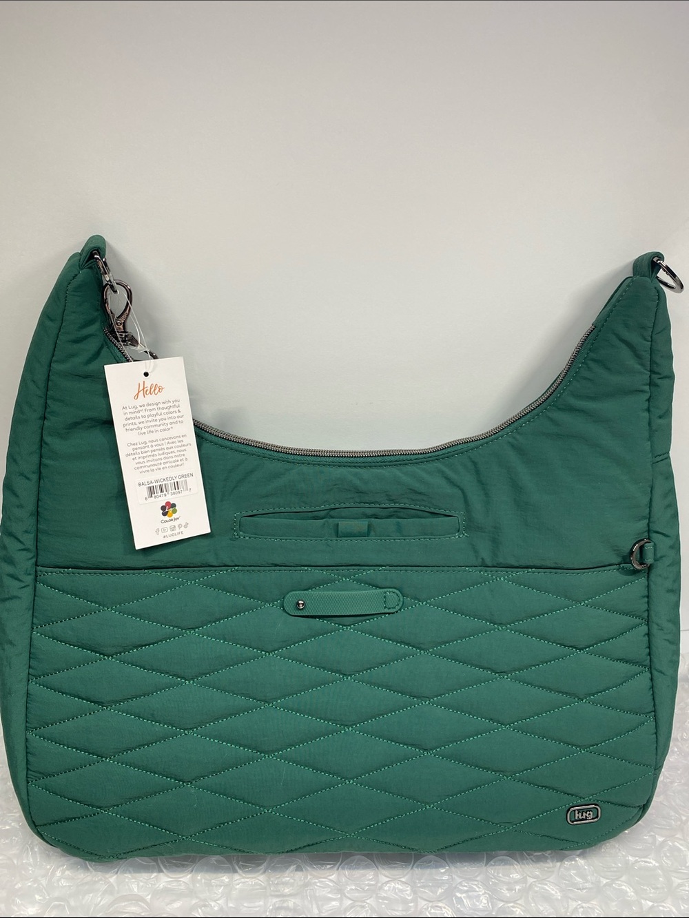 NWT Lug Balsa-Wickedly Green